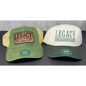 2 Legacy Headwear Hats Strapback & SnapBack New